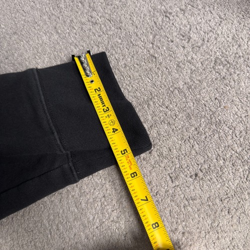 Champion Reverse Weave Joggers Sweatpants Mens Large Black Elastic Waist Pockets - Picture 12 of 13