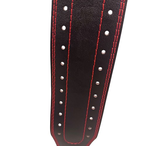 Dark Iron Fitness Weight Lifting Belt Black Leather Workout Gym Exercise XLg 48 - Picture 12 of 13