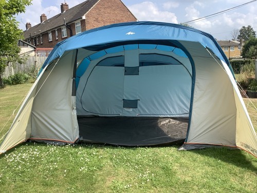 Quechua Arpenaz Family 5.2 tent 5 berth Decathlon in good used condition blue - Picture 8 of 22