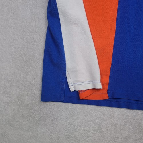 Polo Florida Gators vintage noce moscata Gator a righe colorblock uomo 2XL anni 90 - Foto 11 di 13