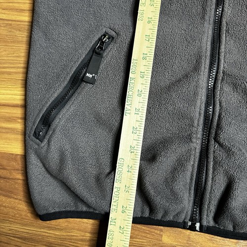 Giacca pile Helly Hansen uomo piccola grigia Polartec full zip outdoor escursionismo - Foto 9 di 9
