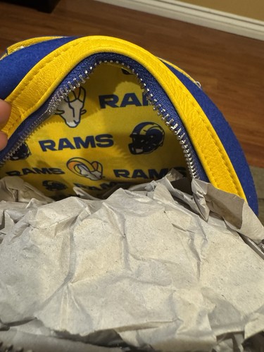 Loungefly NFL Los Angeles Rams Varsity Mini Bagpack - Picture 8 of 8