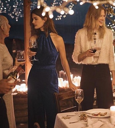 Anthropologie Elevenses Velvet Nova Jumpsuit Size 14 Blue Textured New $178 Tag - Picture 5 of 7