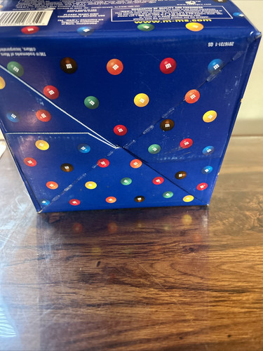 Official M&M's Red & Yellow's Collectible Candy Dish 5.3 oz M&M Bag Inside New - Picture 10 of 10