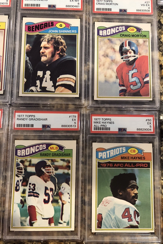 1977 TOPPS NFL FOOTBALL PSA Lot of 30--SEE PICTURES PSA 7's & 6's NICE TOPPS LOT - Picture 13 of 22