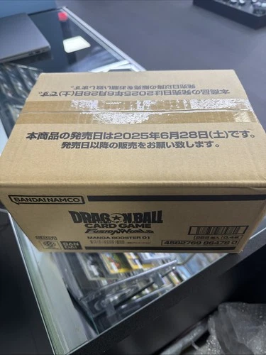 Dragon Ball Super Fusion World MANGA BOOSTER SB01 Box Japanese Sealed Case