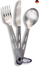 Optimus 8016286 Titanium Besteck Set 3-Teilig