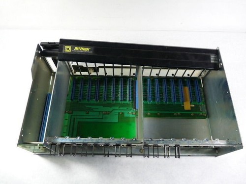 Square D 8030-HRK-200 16-Slot Chassis Rack USED - Picture 2 of 3