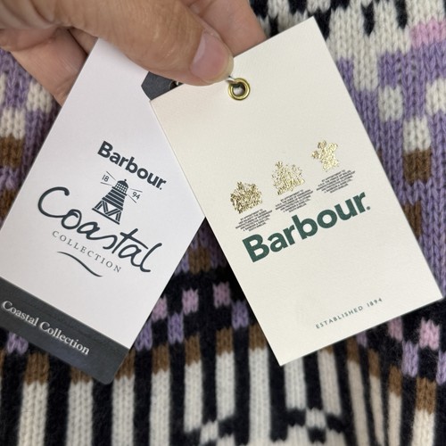 Barbour Coastal Collection Wollmischung Wareham Pullover Strickpullover Gr. 14 Neu - Bild 7 von 10