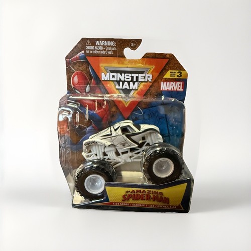 Spin Master Monster Jam The Amazing Spider-Man Marvel Series 3 - NIP - Picture 1 of 2