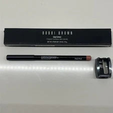 Bobbi Brown 1 Pale Pink Lip Liner Pencil Crayon with Sharpener Full Size NIB