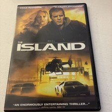 The Island DVD Ewan McGregor Scarlett Johansson Free Shipping 2005