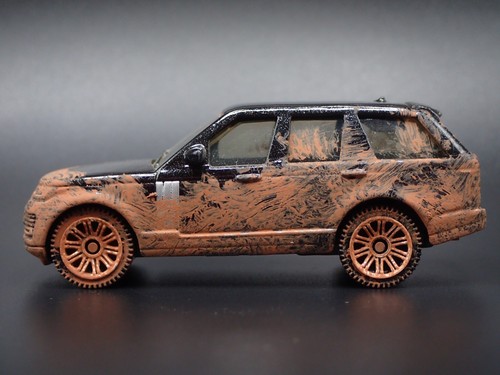 2013-2021 Range Rover Vogue Se Muddy 1/64 Scala da Collezione Modellino Auto - Foto 2 di 8