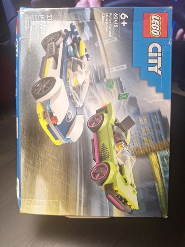 NEW! Lego City Set 60415 Police Car And Muscle Car Chase Bad Box - Picture 2 of 5