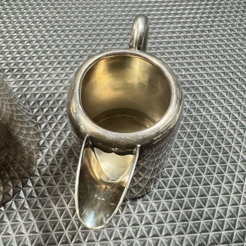 Vtg Silver Plate Tea Service Sugar & Creamer Set Sheffield England Walker & Hall - Picture 15 of 24