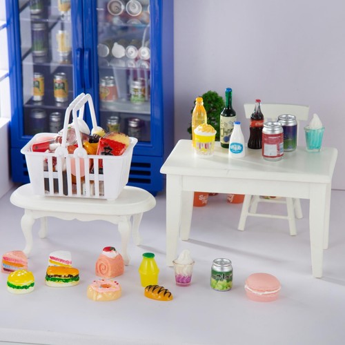 50 Stck. Miniatur Essen Trinken Flaschen Soda Pop Dosen Vorgeben Spielen Küche Spiel P... - Bild 6 von 7
