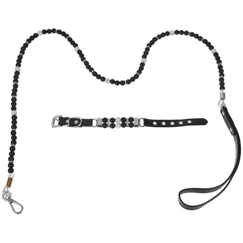  Dog Collar and Leash Set Adjustable Puppy Traction Rope for Walking - Bild 2 von 17