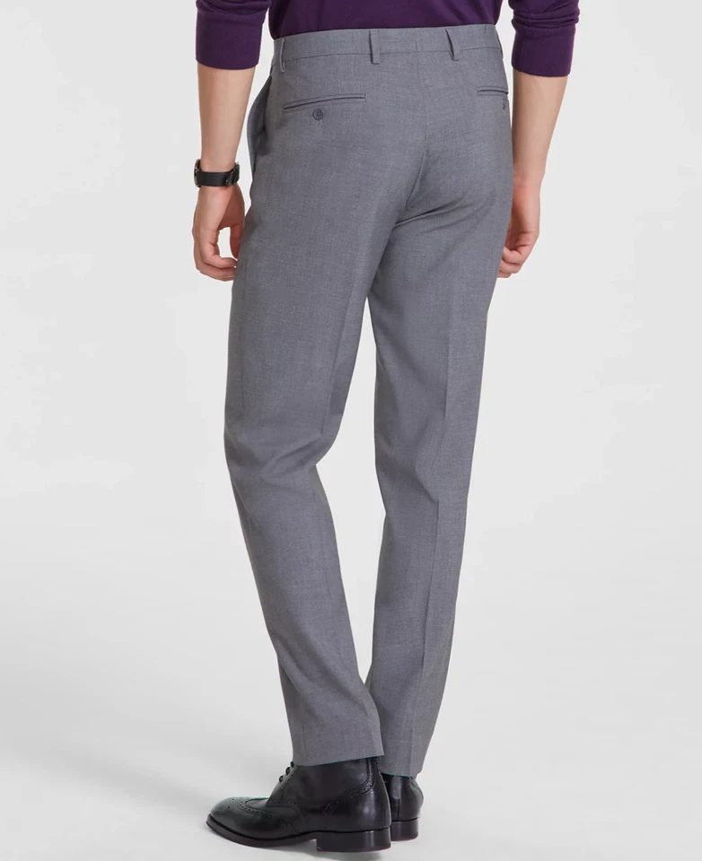 Pantalones de vestir calce ajustado Calvin Klein nuevos con etiquetas Foto 2 de 4