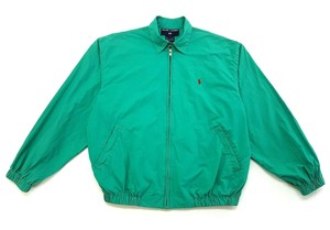 Vintage-Polo-Sport-Ralph-Lauren-Zip-Up-Jacket-Green-Size-Small