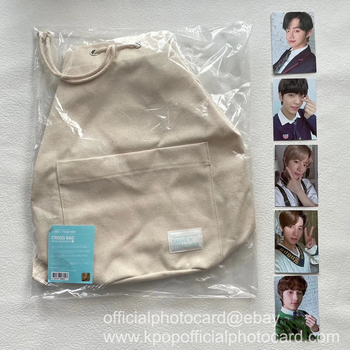 TXT FANLIVE SHINE X TOGETHER Cross Bag Weverse Official Merch MD  