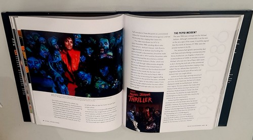MICHAEL JACKSON | ON THE WALL BRAND NEW SEALED HARDCOVER PHOTOBOOK 252 PAGES - Picture 3 of 3