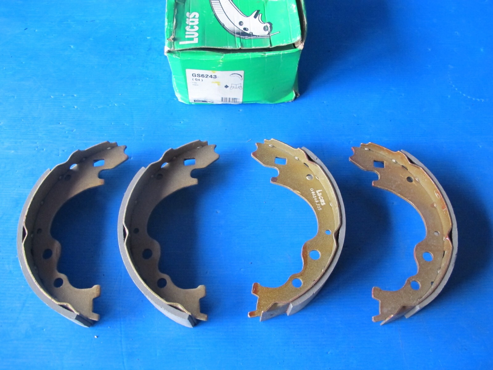 Mâchoires de freins arrière Lucas à haute friction pour Mazda E1600