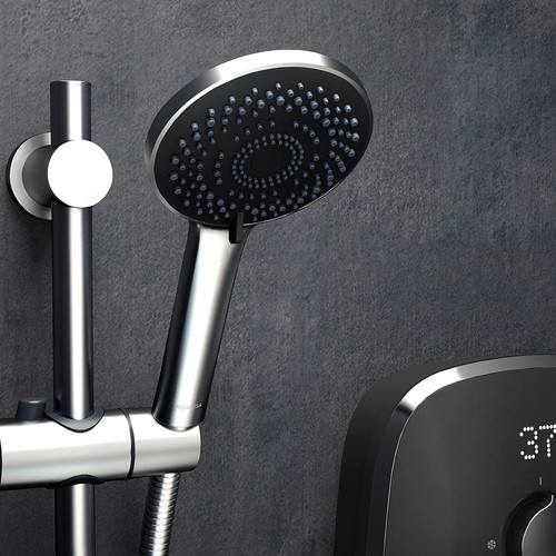 Aqualisa e-Motion Space Grey Electric Shower Digital Display 3 Spray 8.5KW - Picture 3 of 11