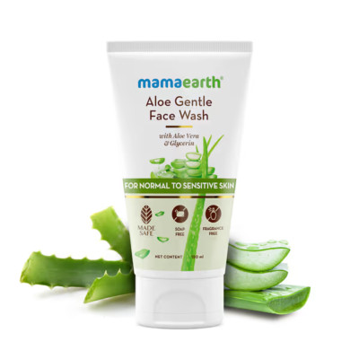 Mamaearth Aloe Gentle Face Wash with Aloe Vera & Glycerin - 150 ML