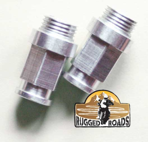 Rugged Roads - Honda Africa Twin RD07/07A - Aluminium Choke Ventilführungen - 7005 - Bild 1 von 1