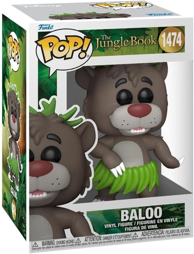 Funko Pop Disney's The Jungle Book - Baloo (Hula) Figure w/ Protector