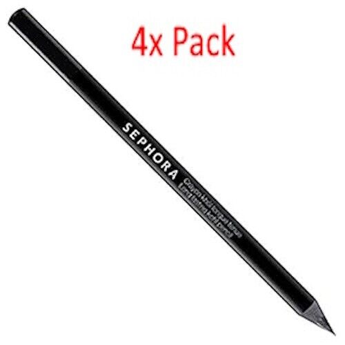 4 Pack SEPHORA COLLECTION Long Lasting Kohl Pencil 01 INTENSE BLACK FULL