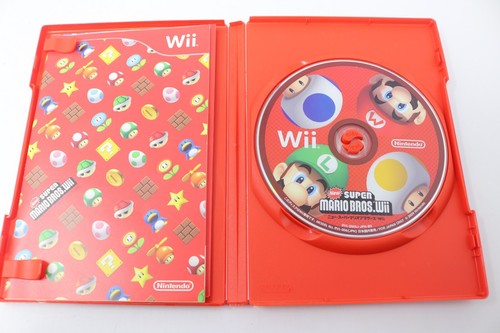 New Super Mario Bros Wii Nintendo Japanese Video Game Complete CIB Tested - Picture 3 of 4