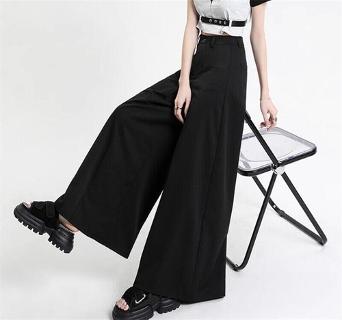 Japanese Style women Wide-Leg Pants Pleated wide-leg Trousers casual - Picture 21 of 24