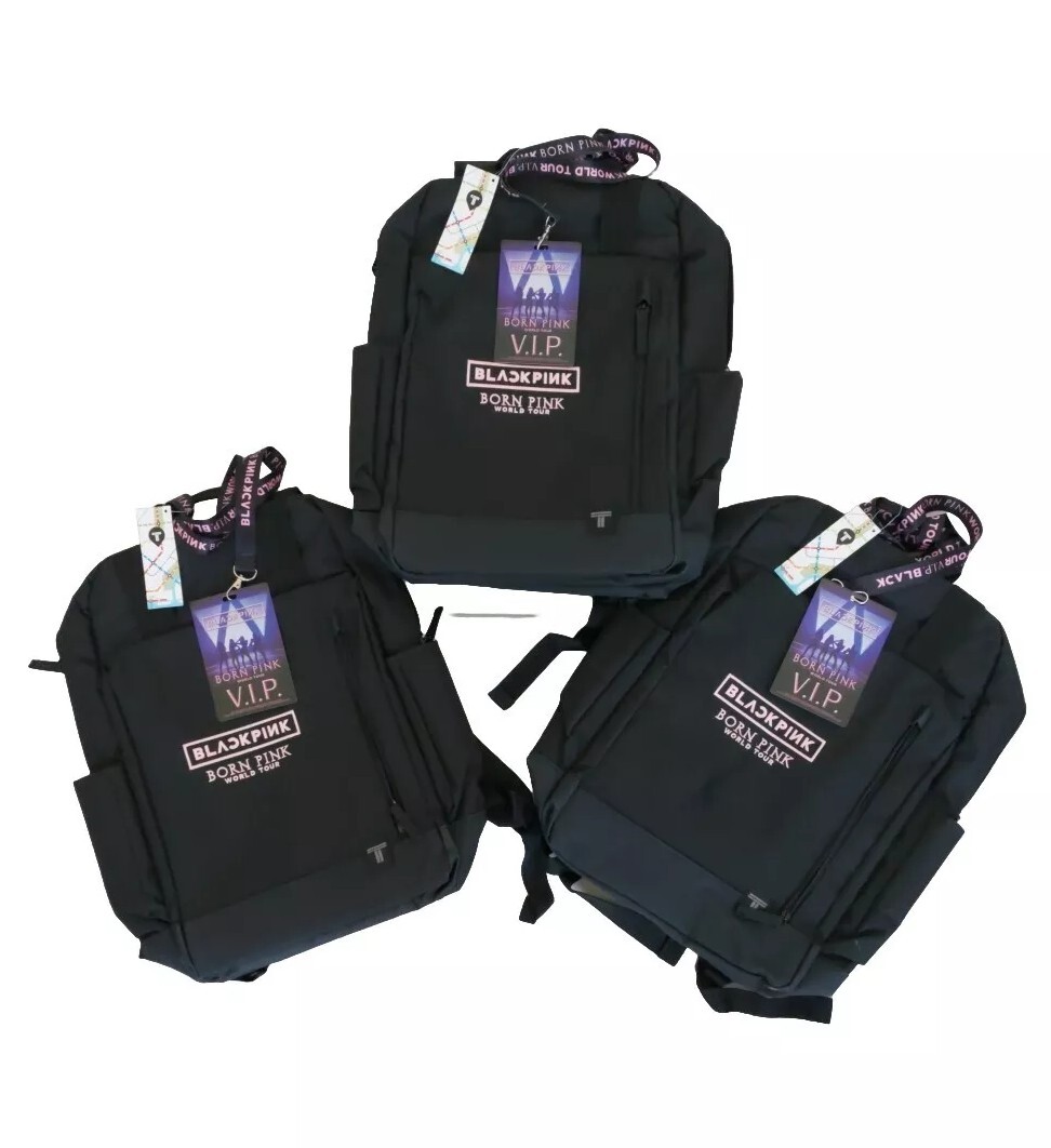 Mochila y cordón VIP oficial Blackpink Born Pink World Tour Encore