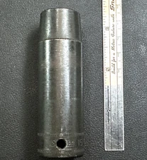 SNAP ON  SIMM150  1/2" Drive 6-Pt 15mm Flank Drive®  Deep Impact Socket  USA