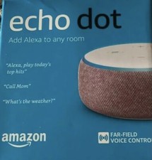 Amazon Echo Dot (3rd Generation) Smart Speaker - Plum