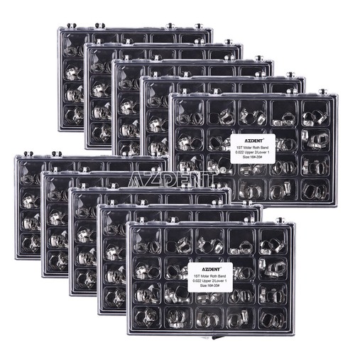 Tubos bucales de ortodoncia dental soporte de banda molar Roth 022 16#-35# - Imagen 10 de 11