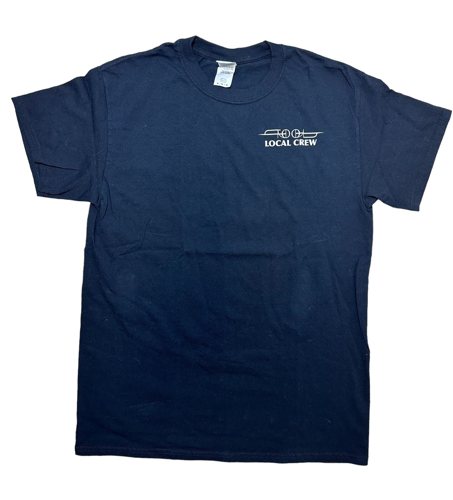 RARE Tool Local Crew Shirt Adult M Black Short Sleeve Tour Music Band. Available Now for 49.85