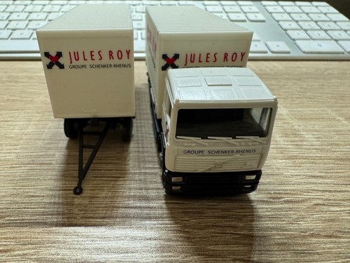 Albedo 1:87 Camion Volvo Jules Roy Groupe Schenker Rhenus Buono Stato Senza Ovp - Foto 3 di 6