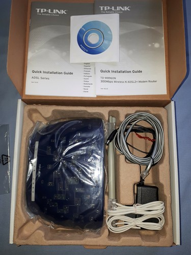 TP-LINK 300Mbps Wireless N ADSL2+ ROUTER MODEM MODEL:TD-W8960N VER. 4.0 - Picture 4 of 11