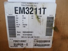 EM3211T - BALDOR - 3HP,1760RPM,3PH,60HZ,182T,3630M,OPSB,F1