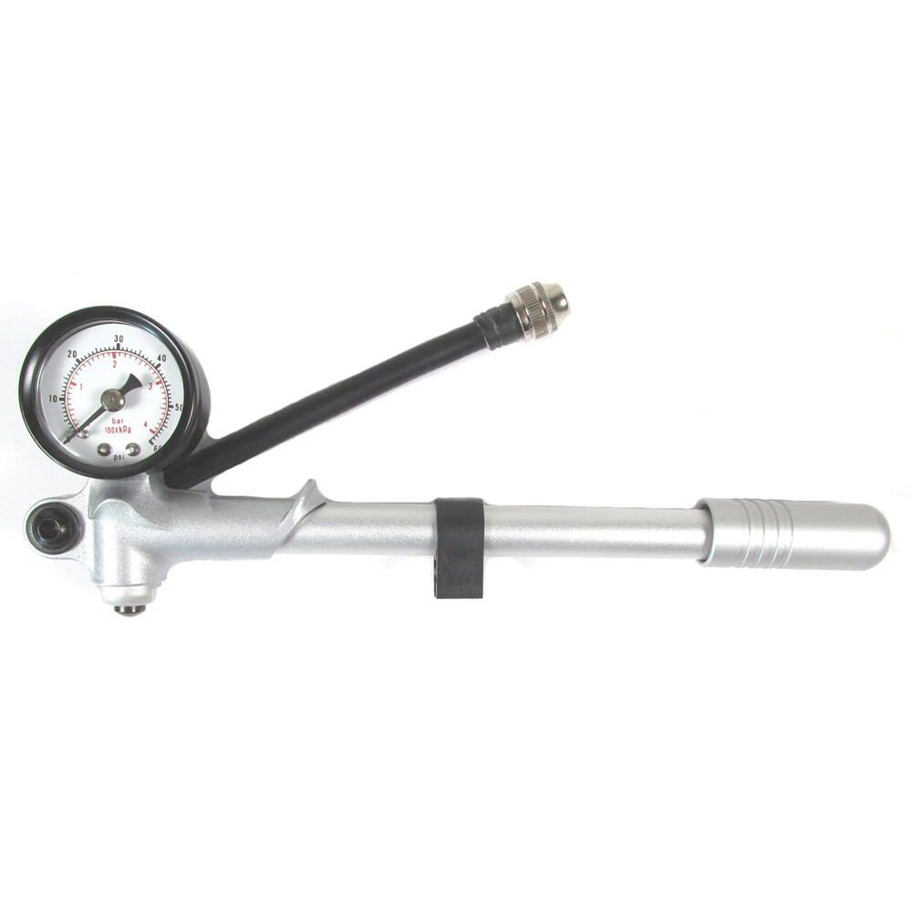 60 PSI Air Shock Pump with Metal Handle for Harley Davidson Rear Suspension