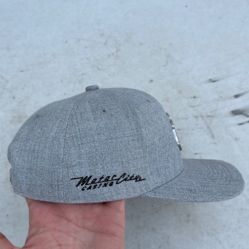 Detroit Red Wings Melonwear Mens Cap Hat adjustable Gray NHL Success - Picture 6 of 12
