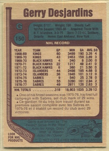 1977-78, O-PEE-CHEE, Hockey, #'s 81-180, includes error cards, UPick from list - 第 171/231 張圖片
