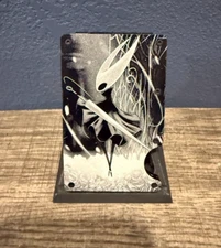 Hollow Knight Silksong Custom Engraved RFID EDC Slim Metal Aluminum Wallet