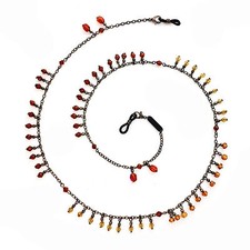 MARY - LUXURY 5-in-1 Handmade Eyewear holder, Necklace, Eyeglass chain.