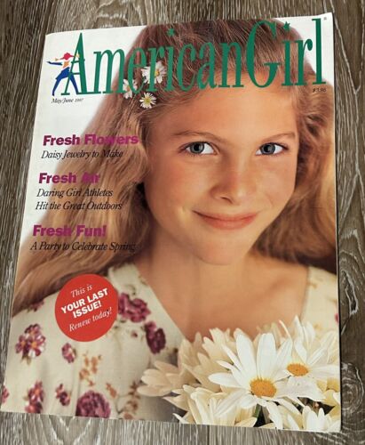 VTG American Girl Magazine May/June 1997 Issue (PAPER DOLL INCLUDED)