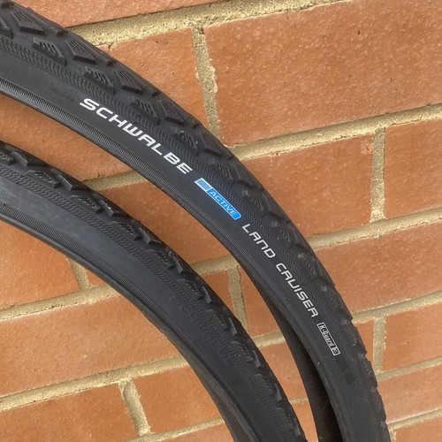 Schwalbe Land Cruiser 28 x 1.4 K-Guard Tyres x 2 BRAND NEW - Picture 2 of 12