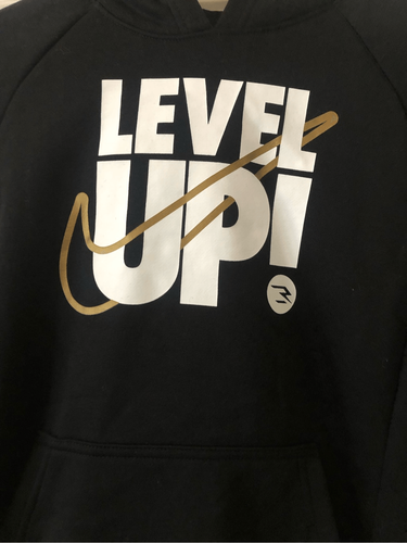 Nike Level Up Big Kids Hoodie Size Medium Black - Picture 6 of 6