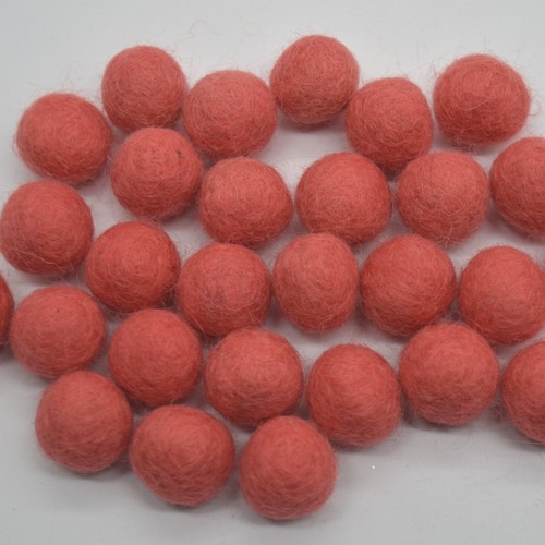Handmade 100% Wool Felt Balls – 25pcs – 1.5cm – 90 Colour Options for Crafts - Picture 85 of 94